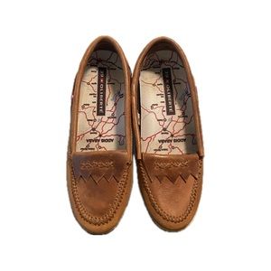 Boho Tan Leather Shoes